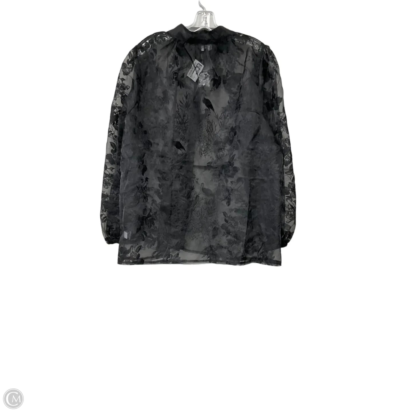 Top Long Sleeve By Torrid In Black, Size: 2x