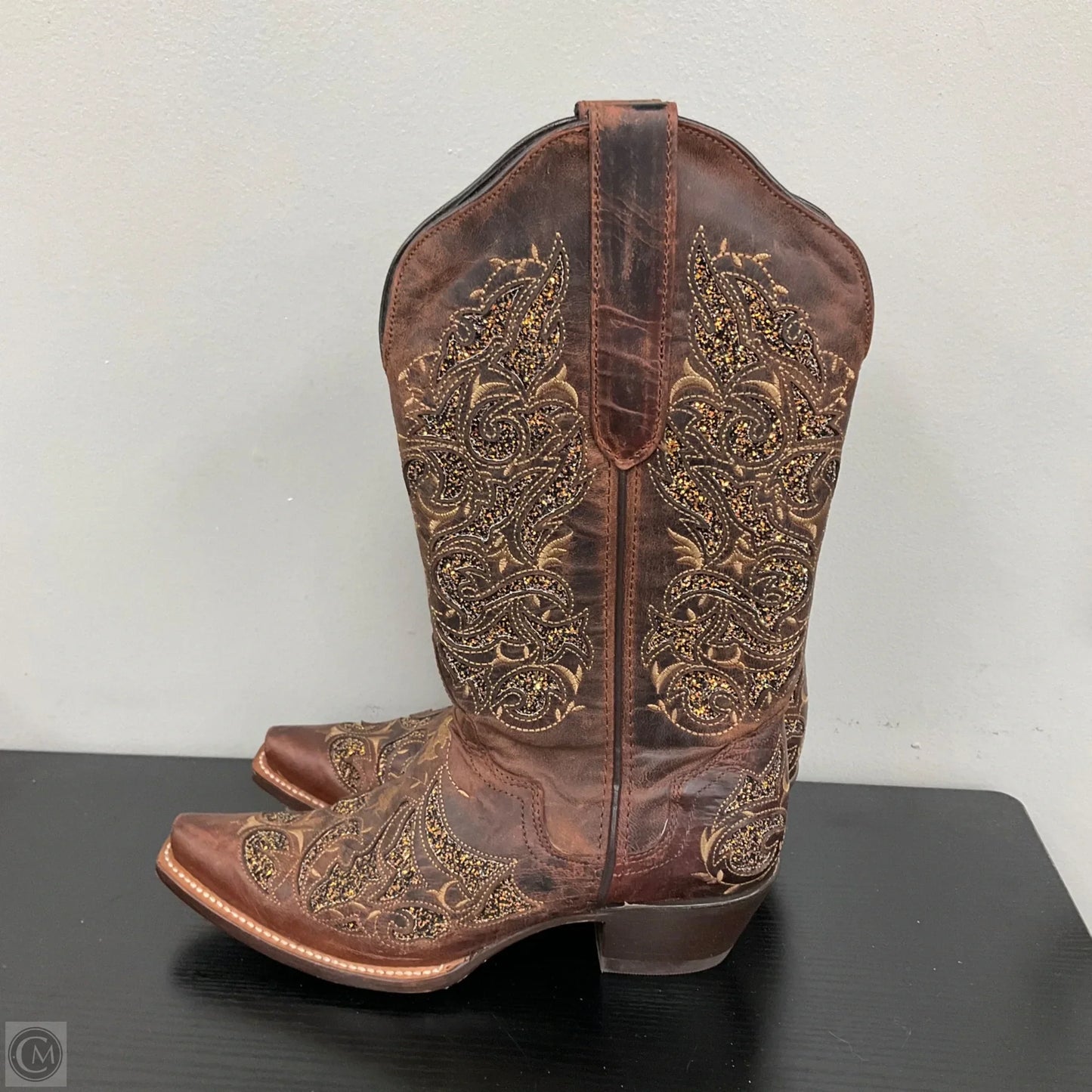 Boots Western By Cma In Brown, Size: 8