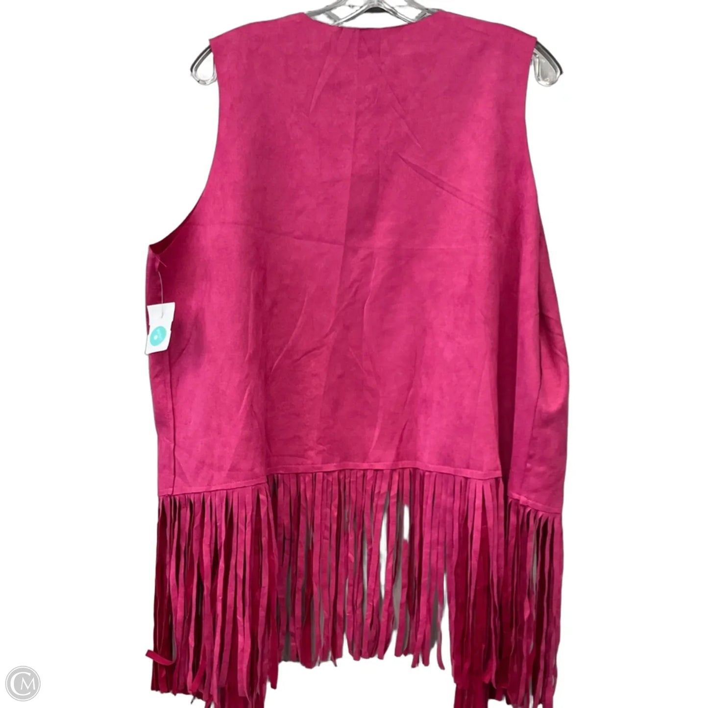 Vest Other By Cmf In Pink, Size: 1x