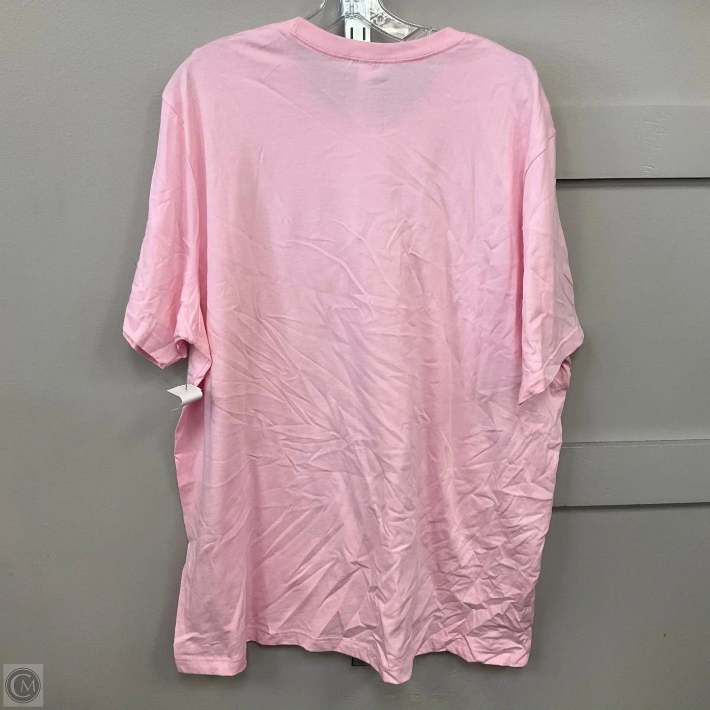 Top Short Sleeve By Canvas In Pink, Size: 3x