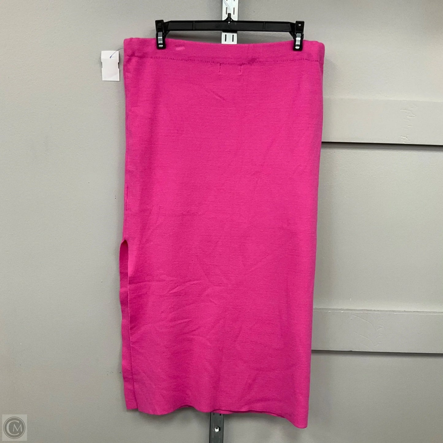Skirt Midi By Pink Lily In Pink, Size: Xl