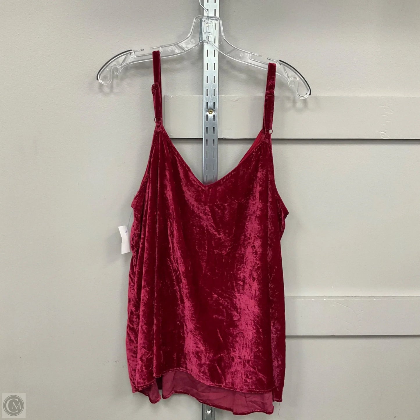 Top Sleeveless By Torrid In Red, Size: 2x