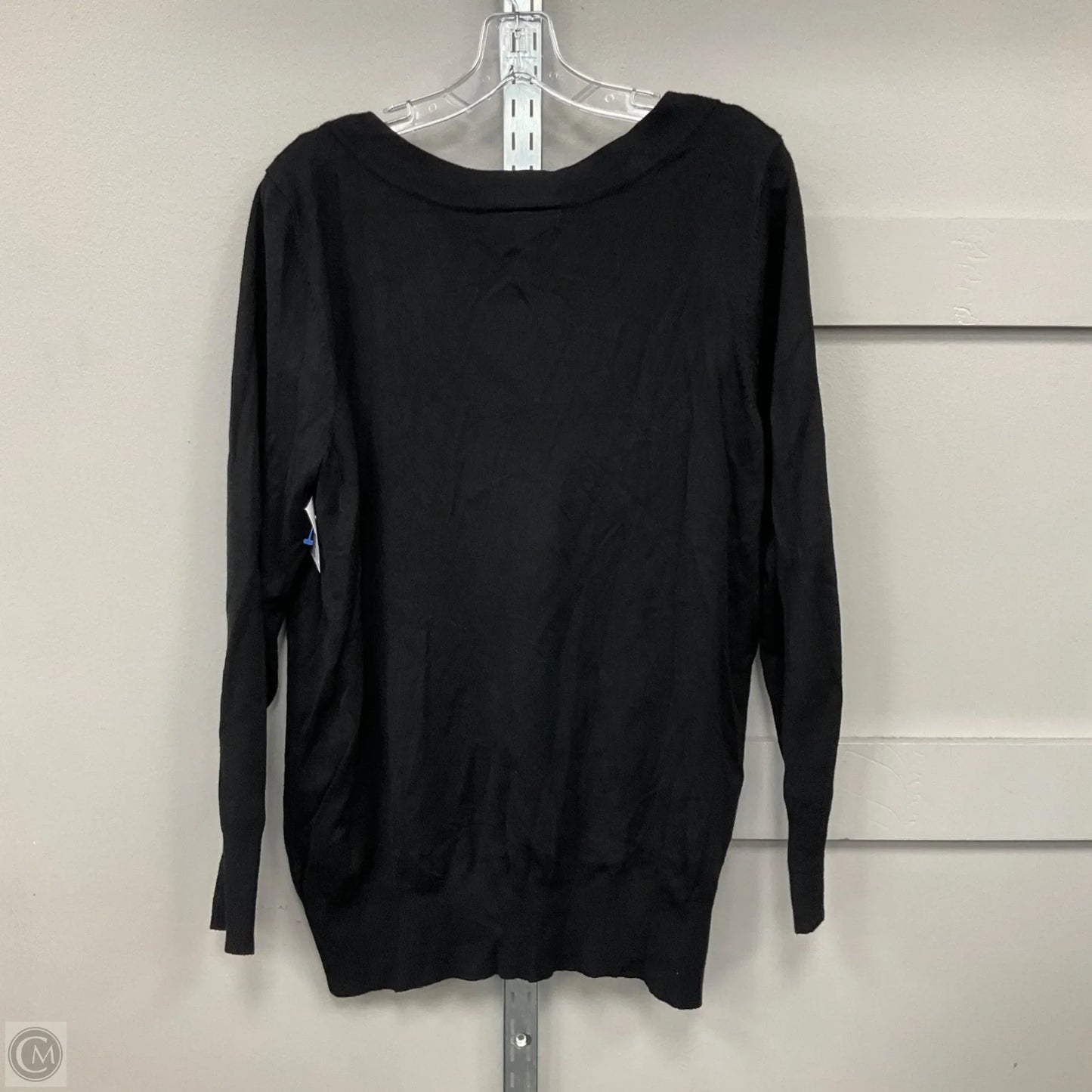 Top Long Sleeve By Lane Bryant In Black, Size: 18