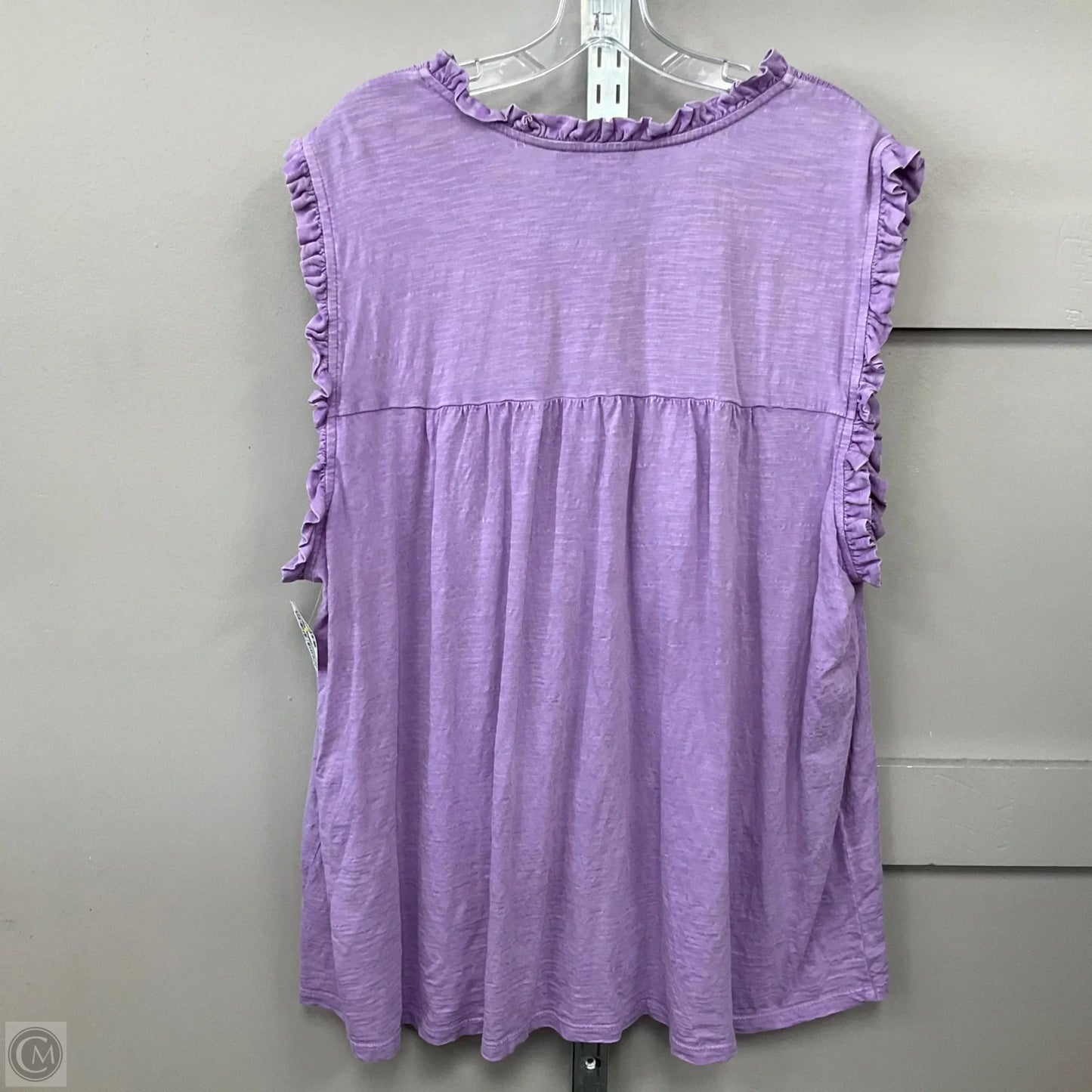 Top Sleeveless By Lane Bryant In Purple, Size: 26