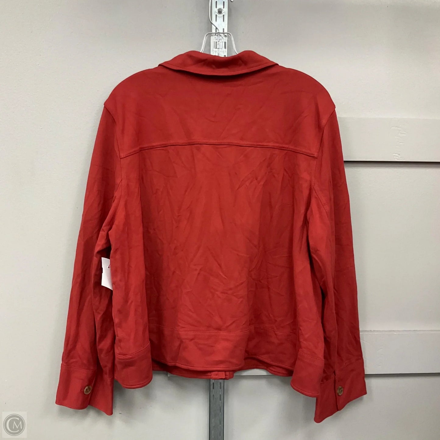 Top Long Sleeve By J. Jill In Orange, Size: 2x