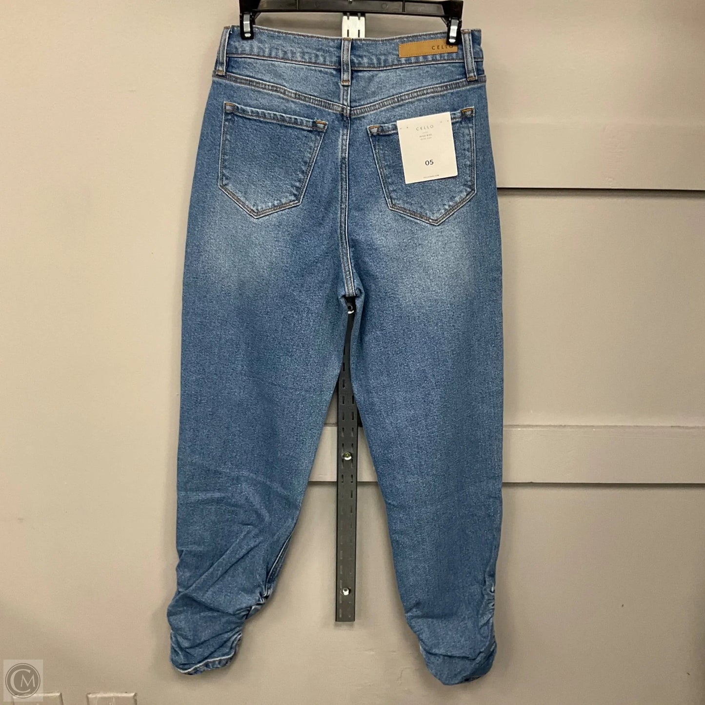 Jeans Skinny By Cello In Blue Denim, Size: 5