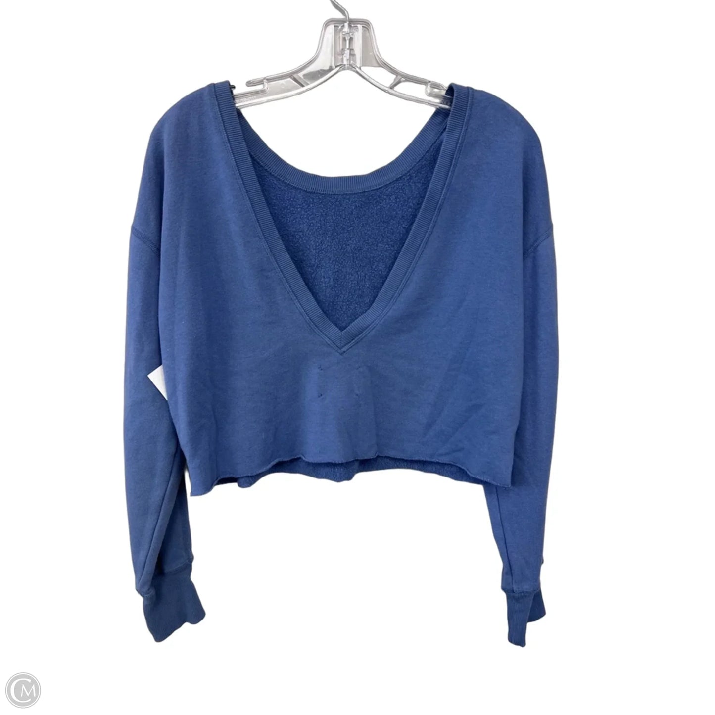 Sweatshirt Crewneck By Offline In Blue, Size: Xs