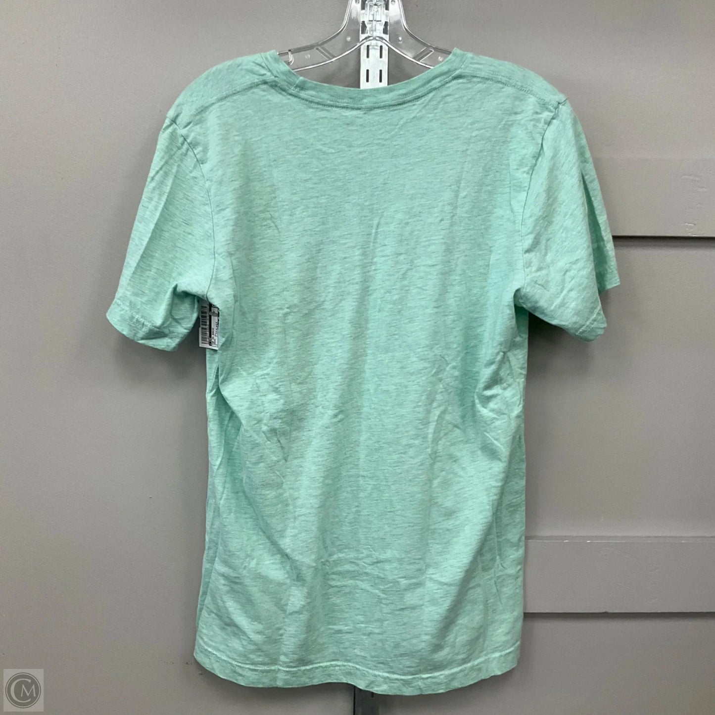 Top Short Sleeve Basic By Cme In Green, Size: S