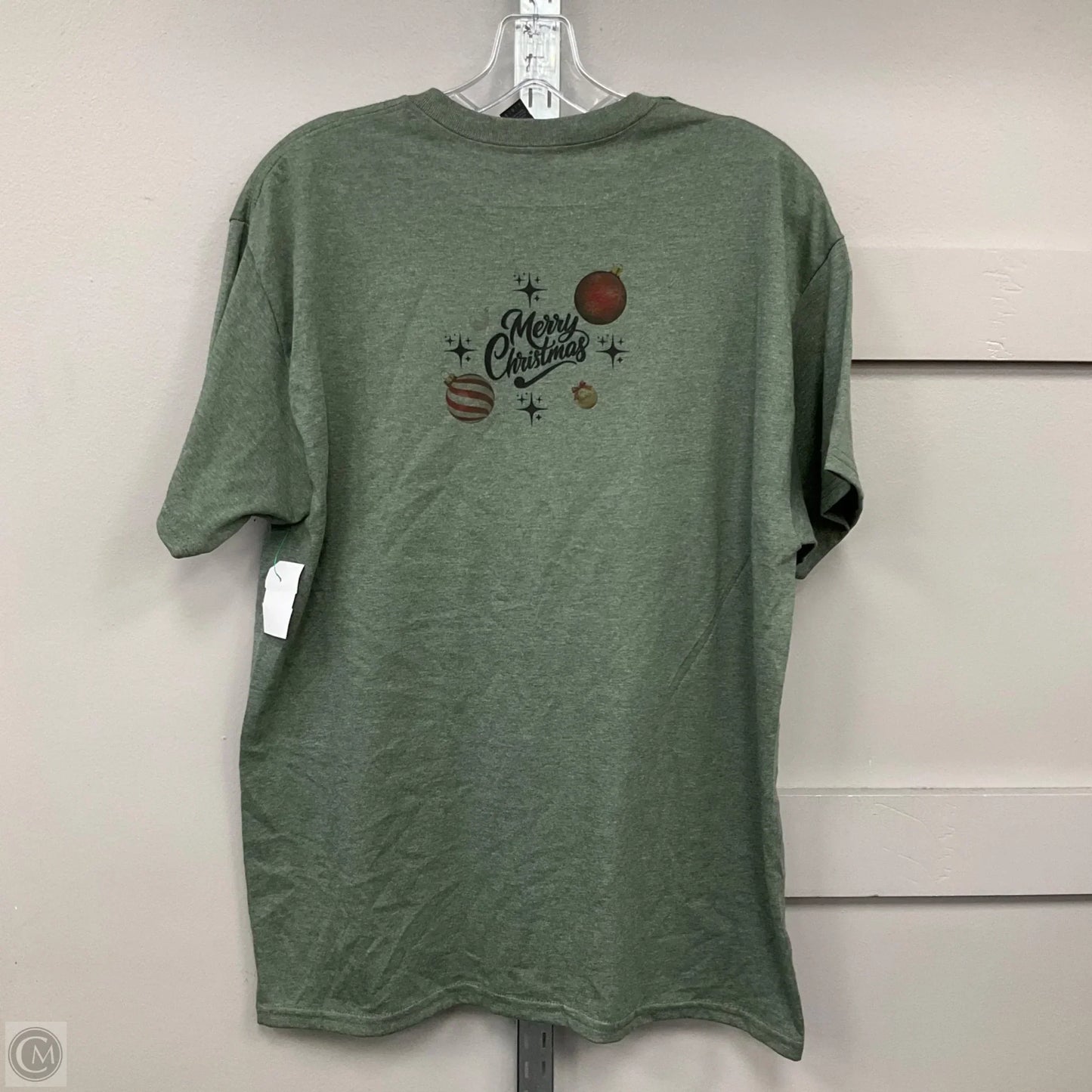 Top Short Sleeve Basic By Gildan In Green, Size: L