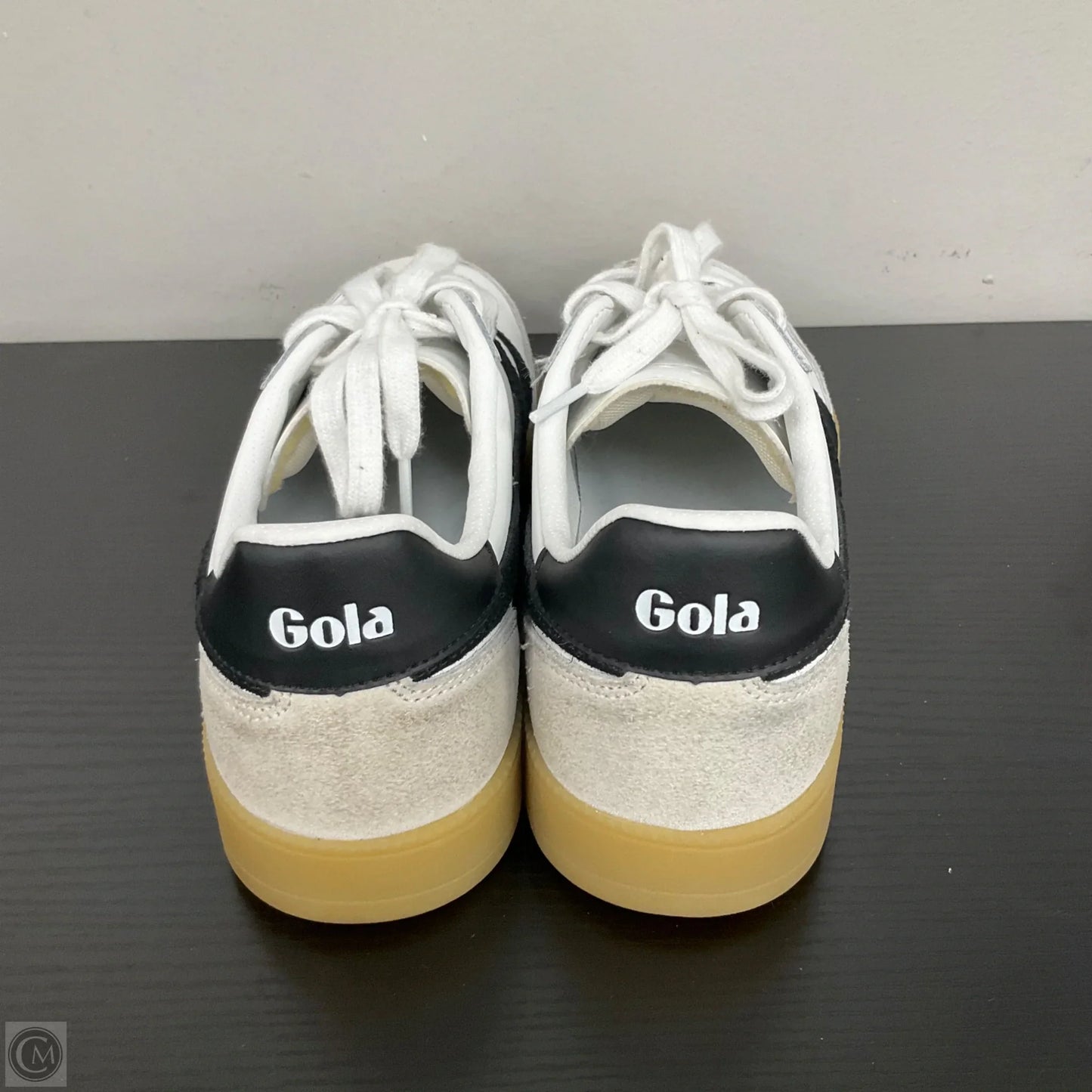 Shoes Sneakers By Gola In Black & White, Size: 9