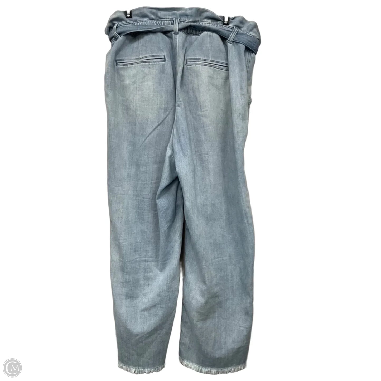 Jeans Straight By Aerie In Blue Denim, Size: Xl