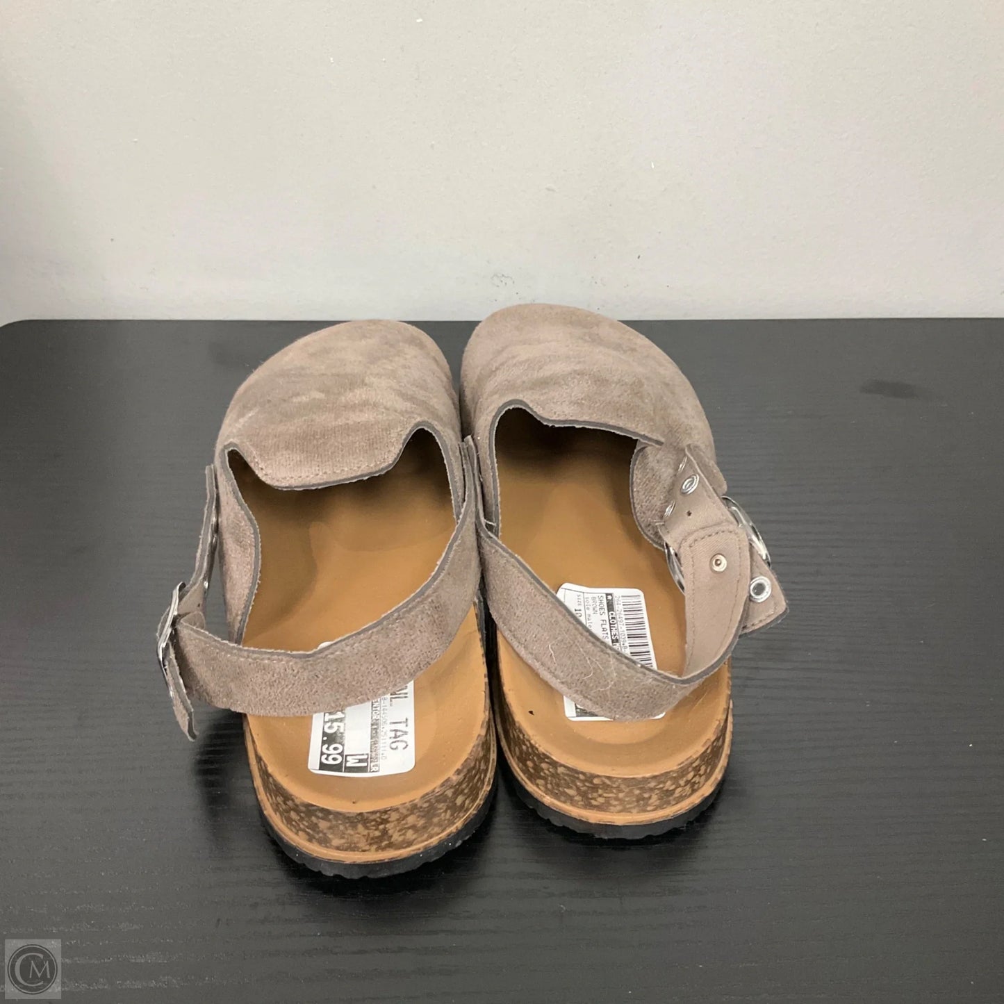 Shoes Flats By Clothes Mentor In Brown, Size: 10