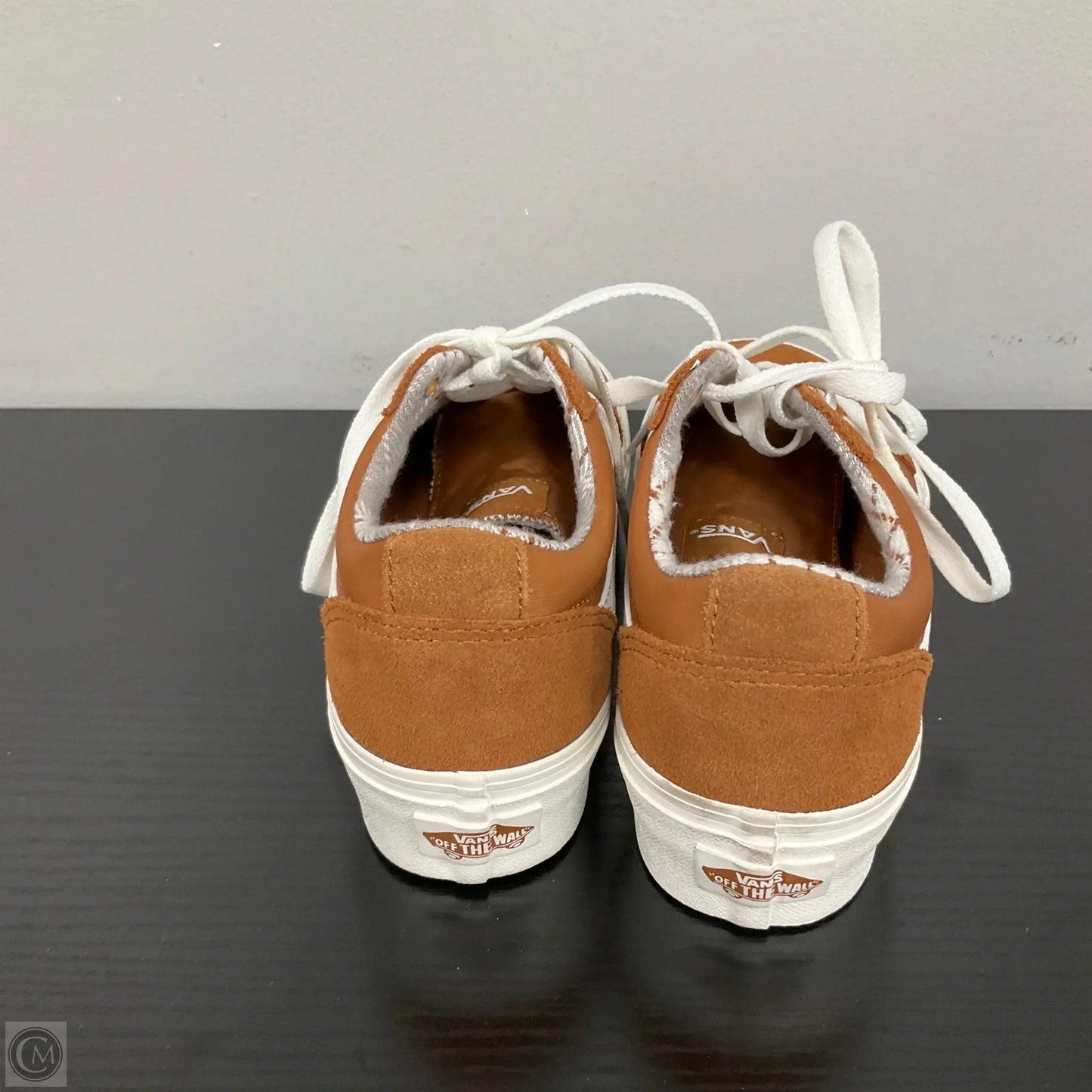 Shoes Sneakers By Vans In Orange, Size: 6