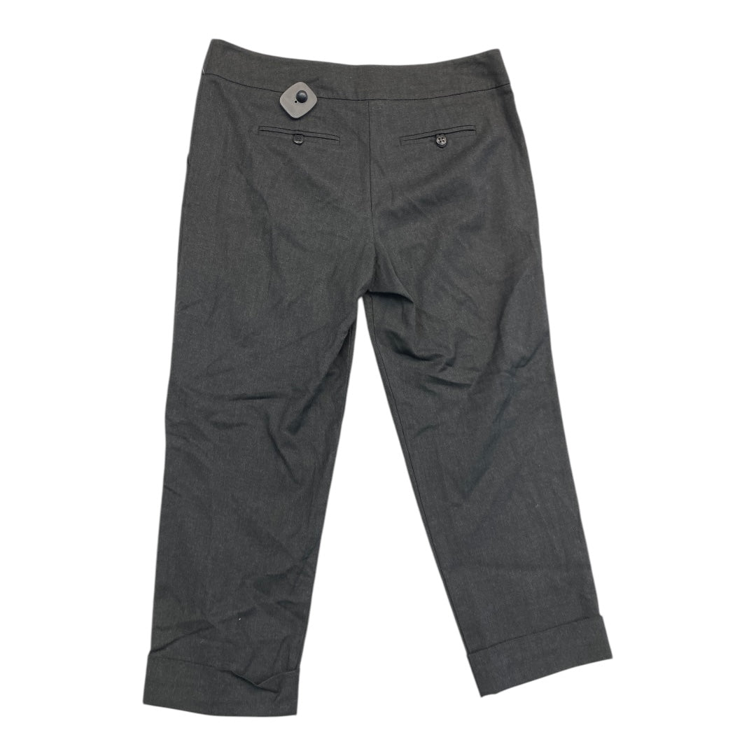 Pants Cropped By Trina Turk In Grey, Size:8
