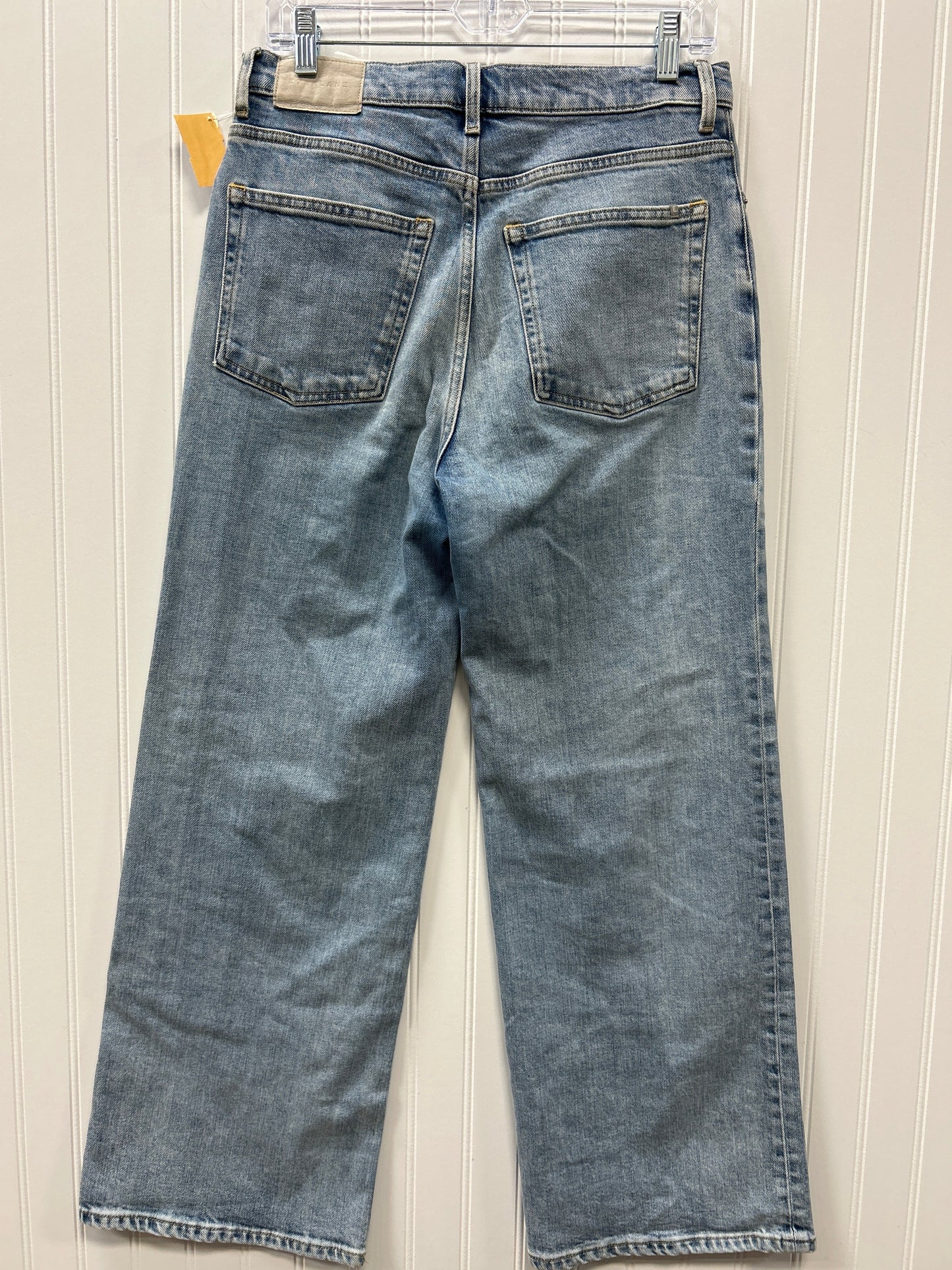 Jeans Straight By Everlane In Blue Denim, Size:6
