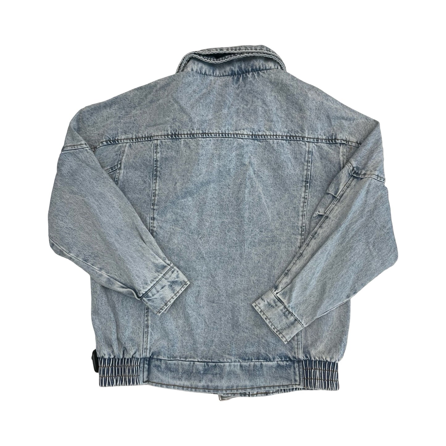 Jacket Denim By Bar Iii In Blue Denim, Size:M