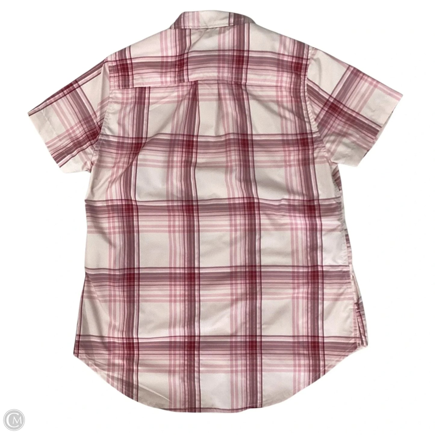 Athletic Top Short Sleeve By Eddie Bauer In Pink, Size: S