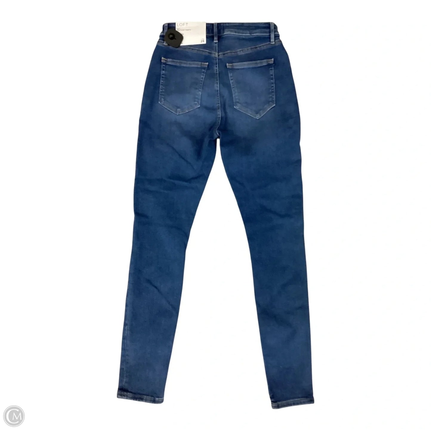 Jeans Jeggings By Loft In Blue Denim, Size: 2