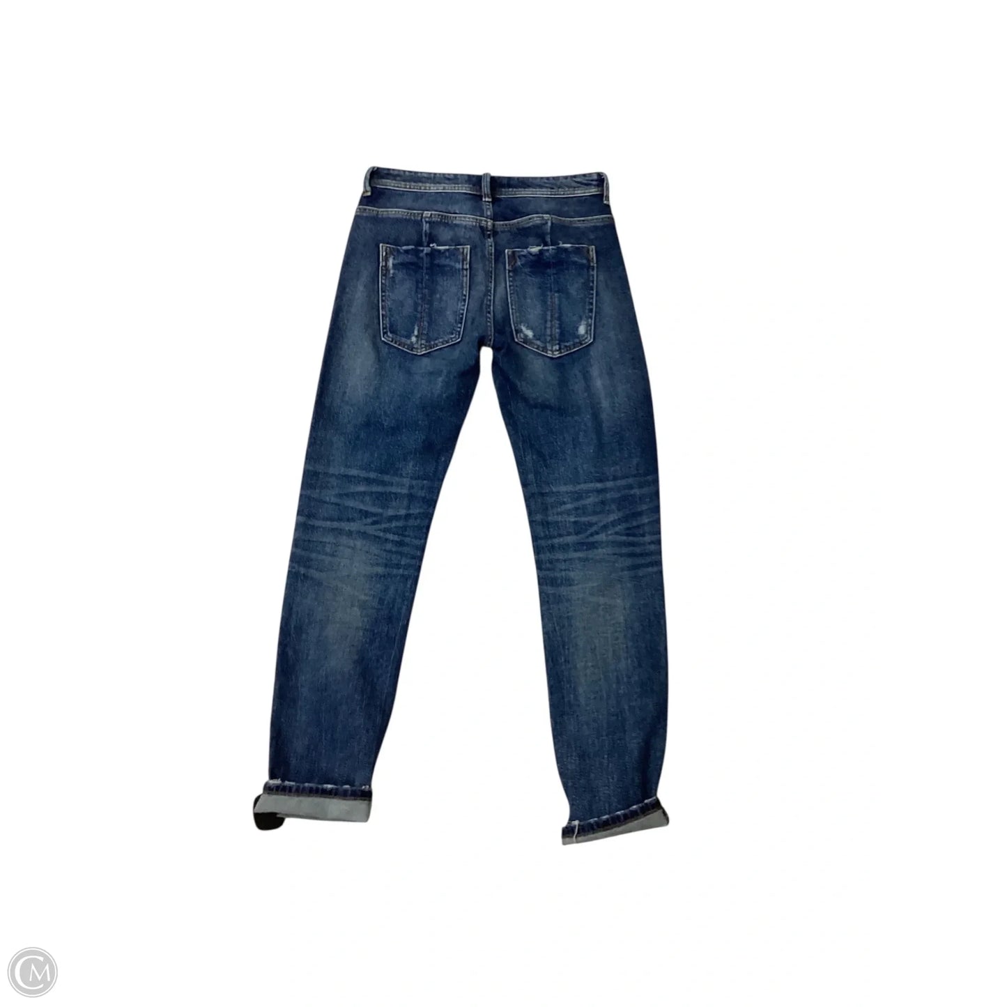Jeans Straight By Zara In Blue, Size: 0