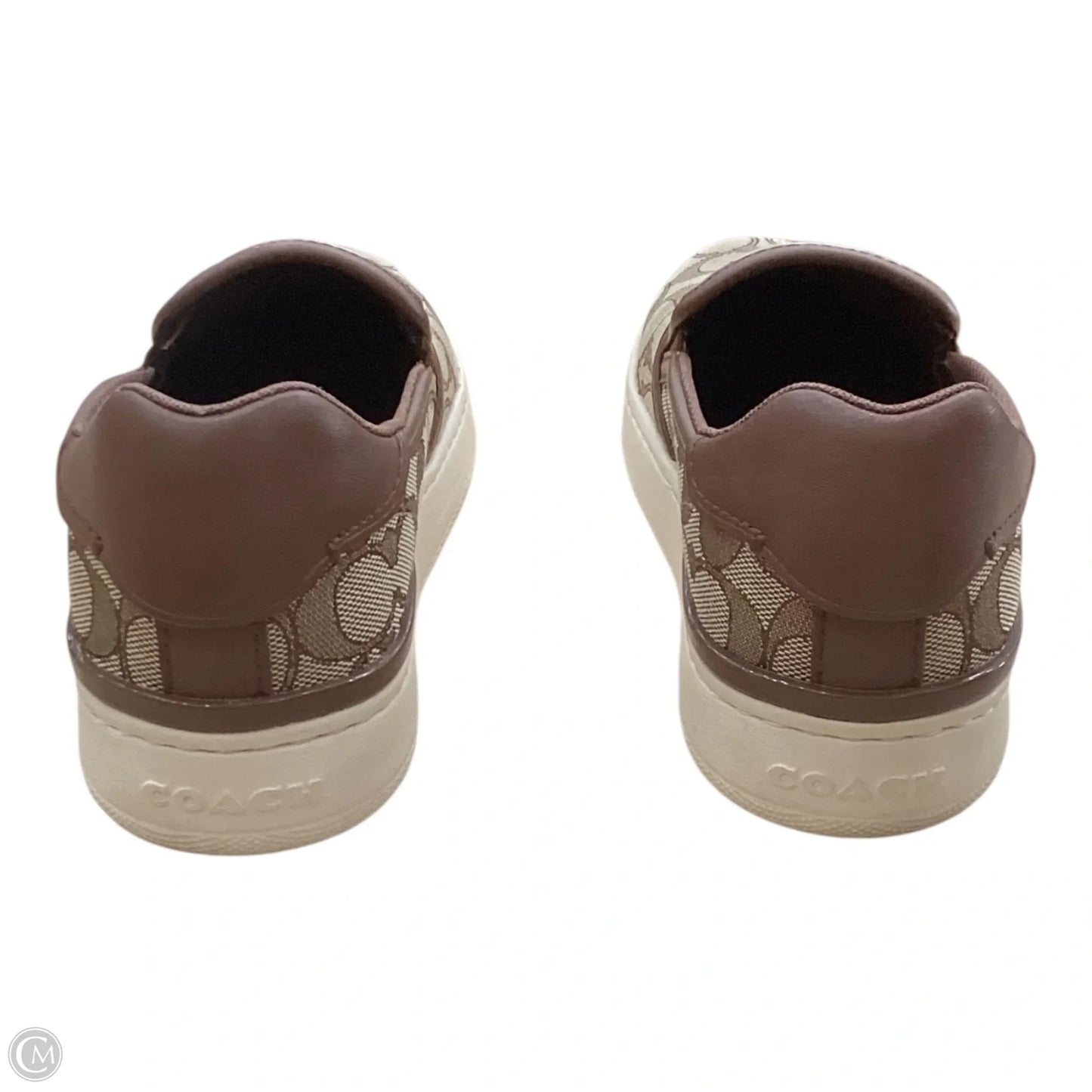 Shoes Designer By Coach In Tan, Size: 7