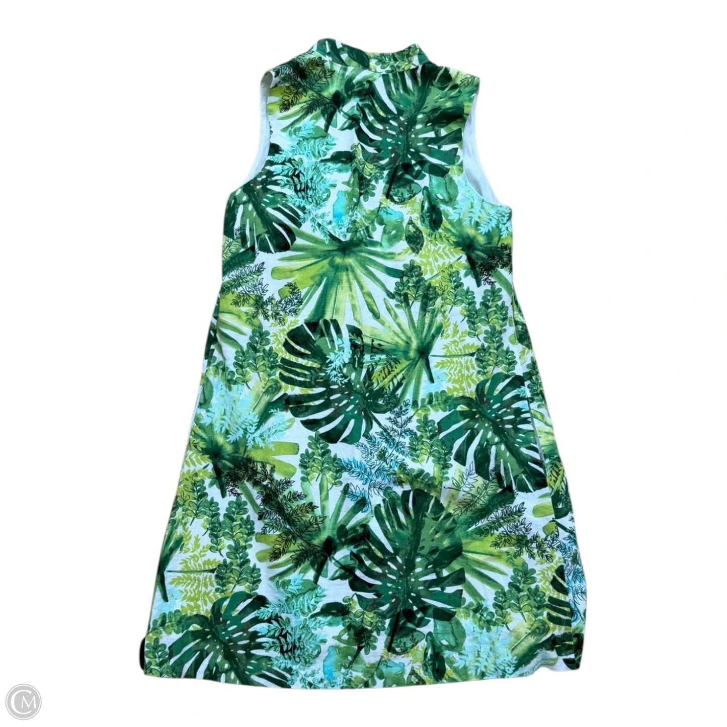 Dress Party Long By Tommy Bahama In Tropical Print, Size: Sp