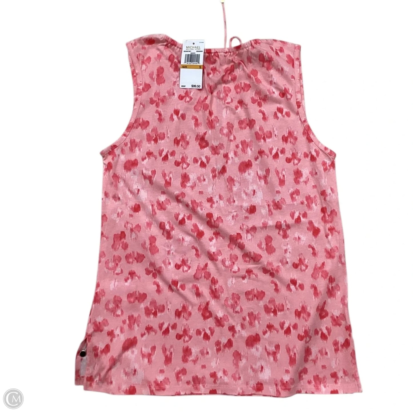 Top Sleeveless By Michael By Michael Kors In Pink, Size: S