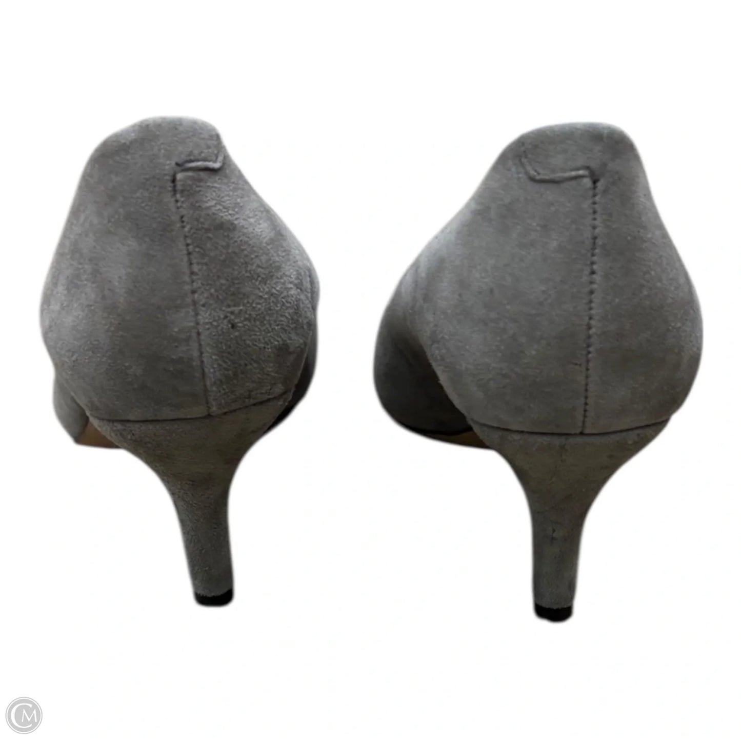 Shoes Heels Kitten By Aldo In Grey, Size: 8