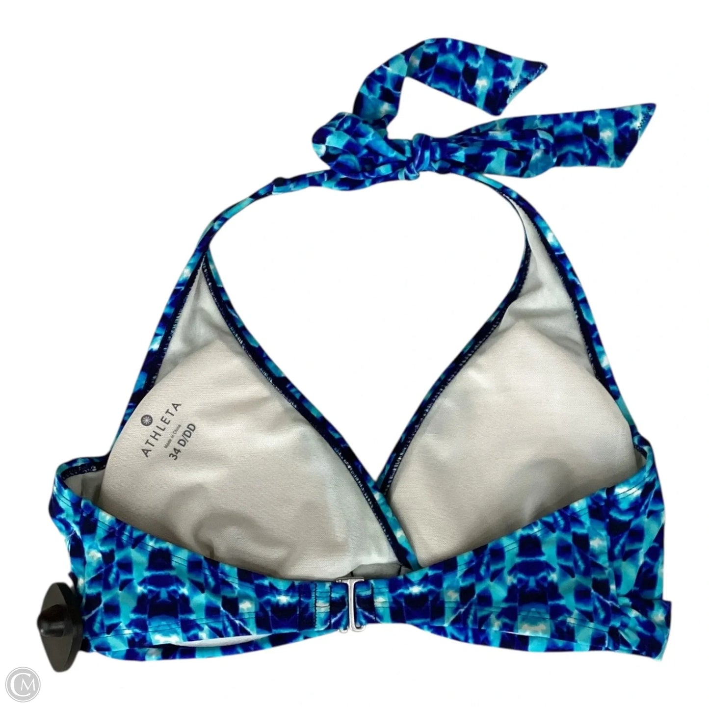 Swimsuit Top By Athleta In Blue, Size: L