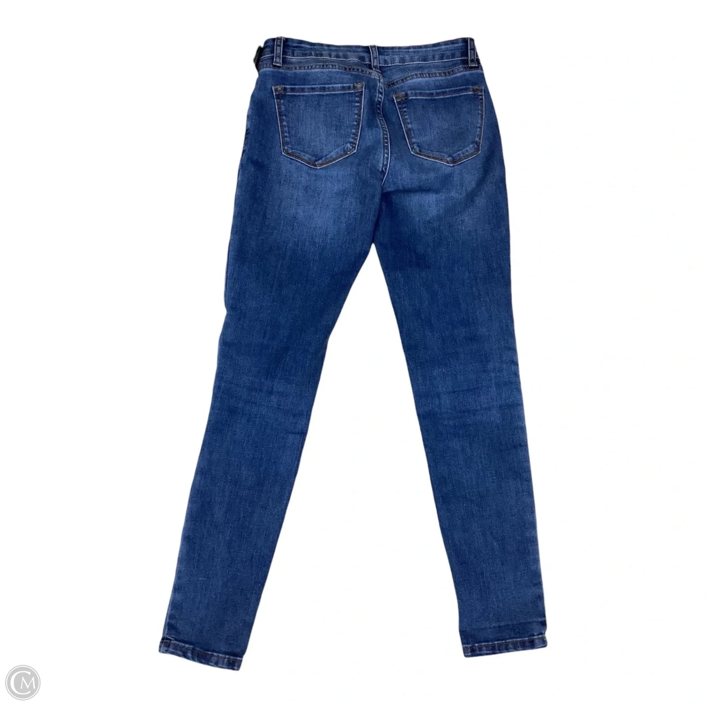 Jeans Skinny By Kancan In Blue Denim, Size: 0