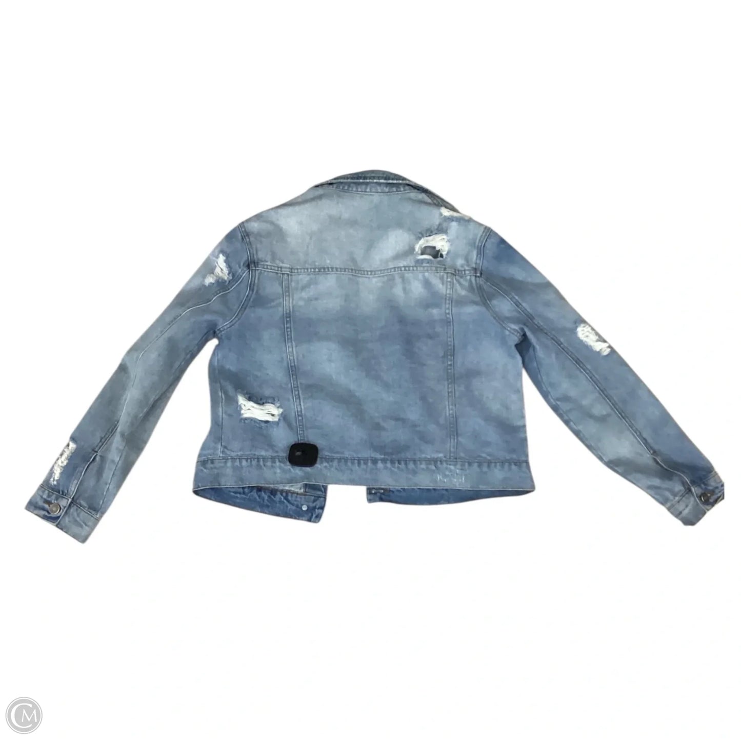 Jacket Denim By Kancan In Blue, Size: S