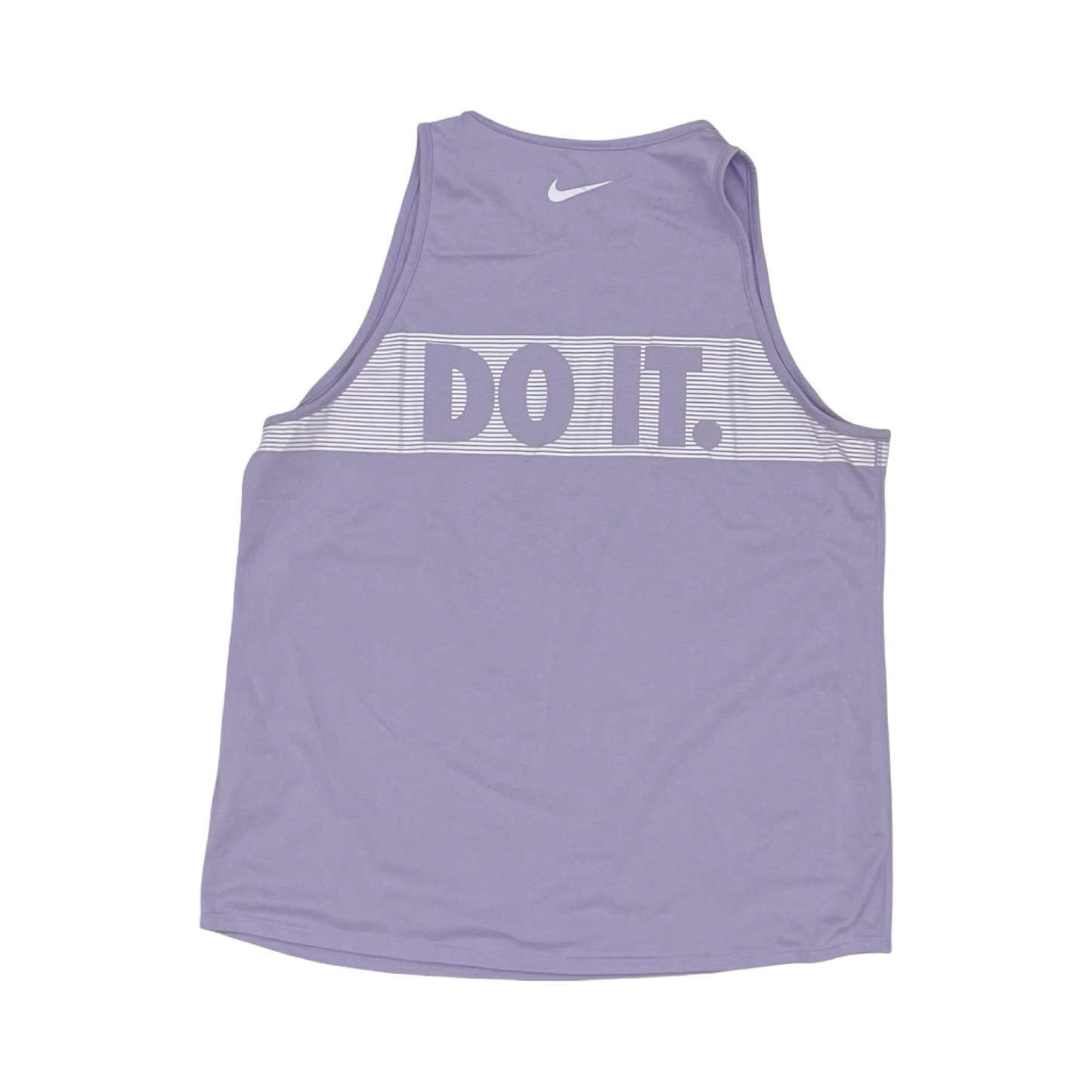 Athletic Tank Top By Nike In Purple, Size:L