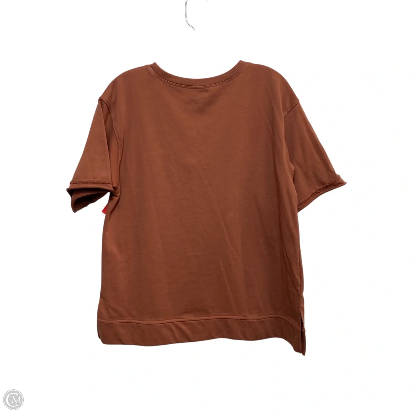 Top Short Sleeve By Jodifl In Orange, Size: S