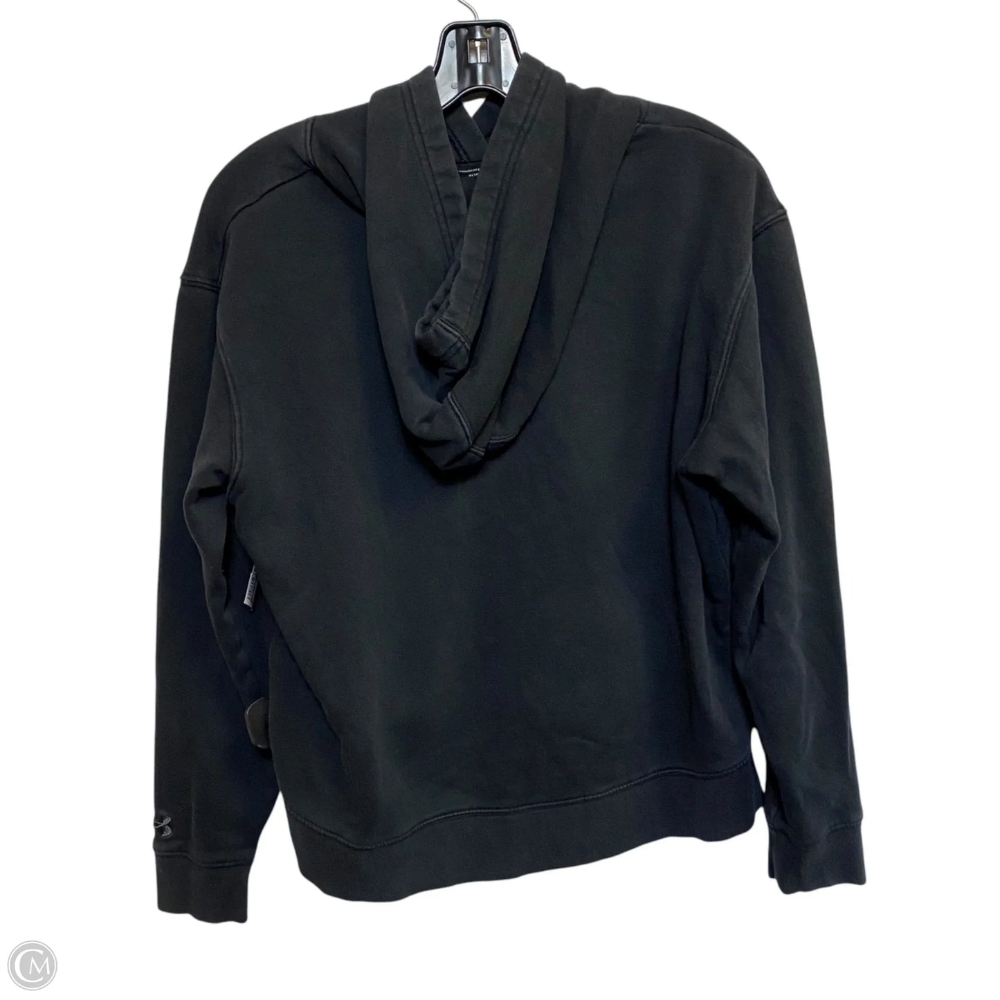 Athletic Sweatshirt Hoodie By Under Armour In Black, Size: M