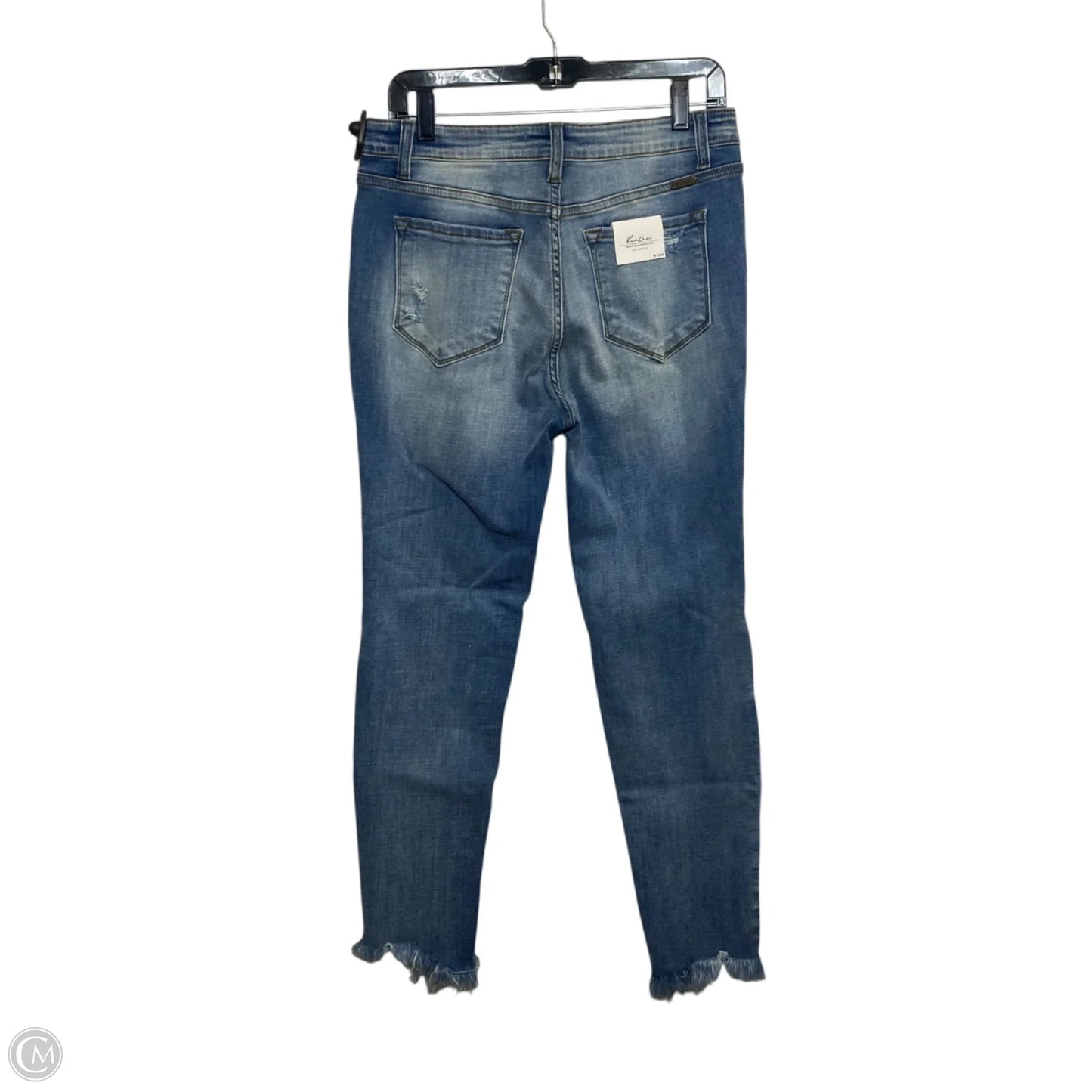 Jeans Skinny By Kancan In Blue Denim, Size: 10