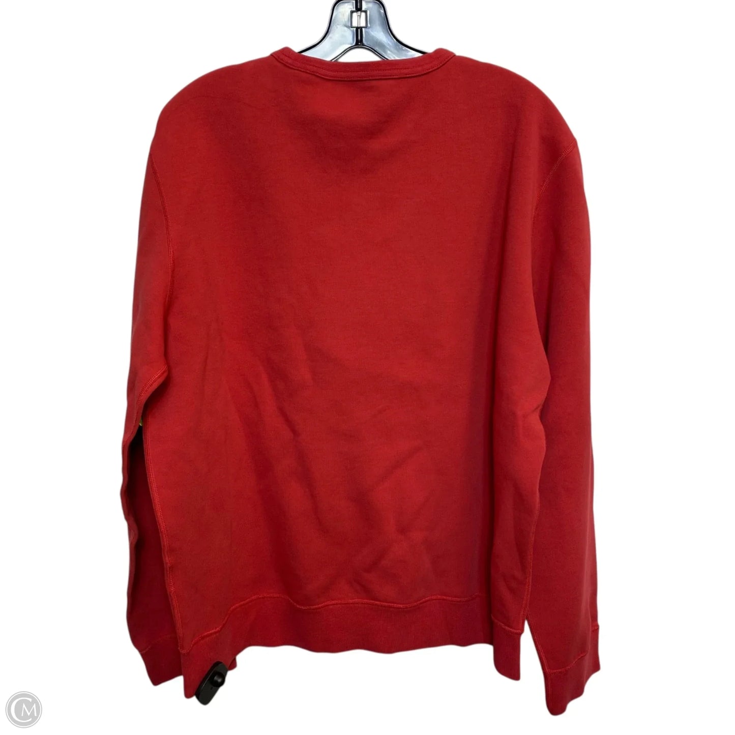 Sweatshirt Crewneck By Polo Ralph Lauren In Red, Size: L
