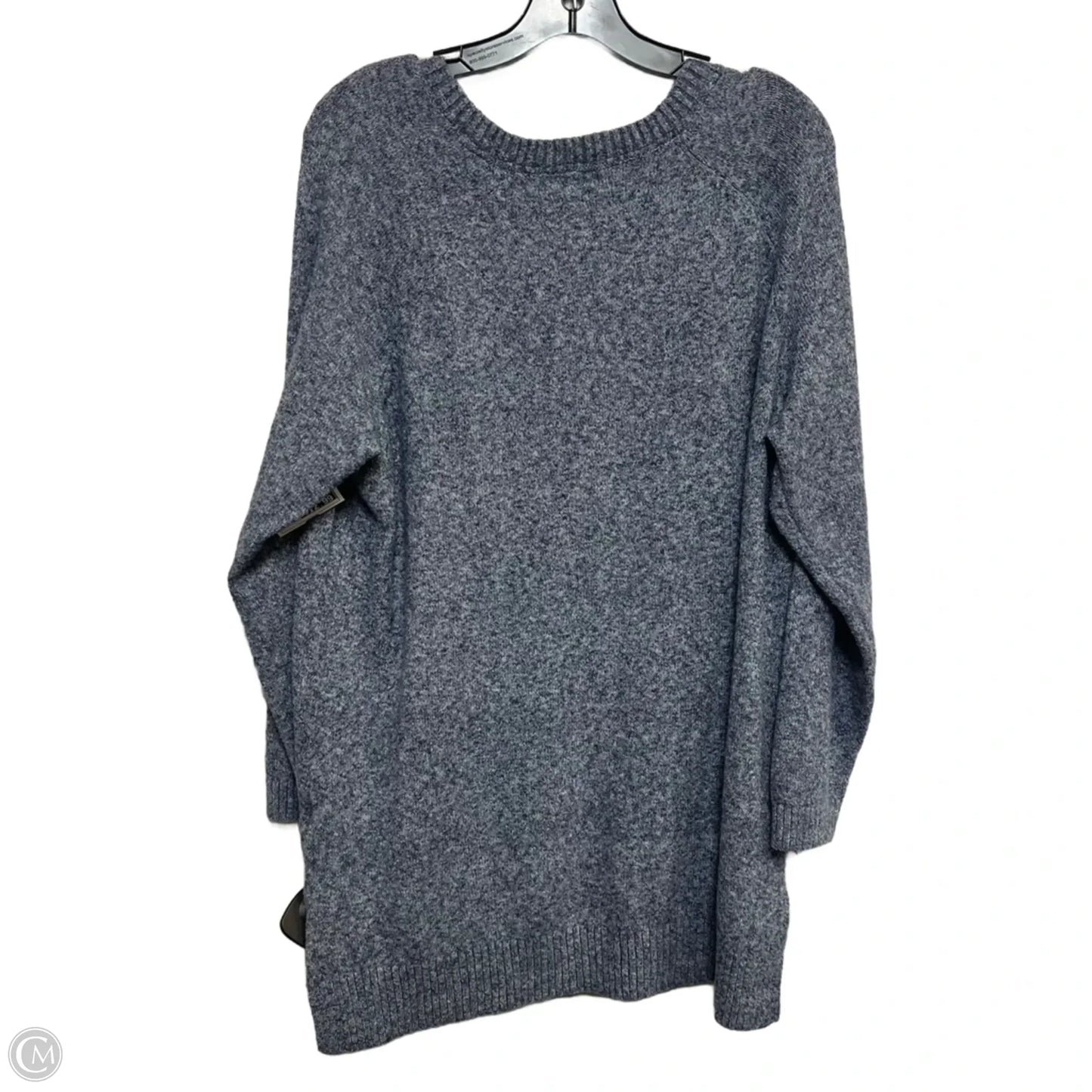 Sweater By Market & Spruce In Blue, Size: 2x