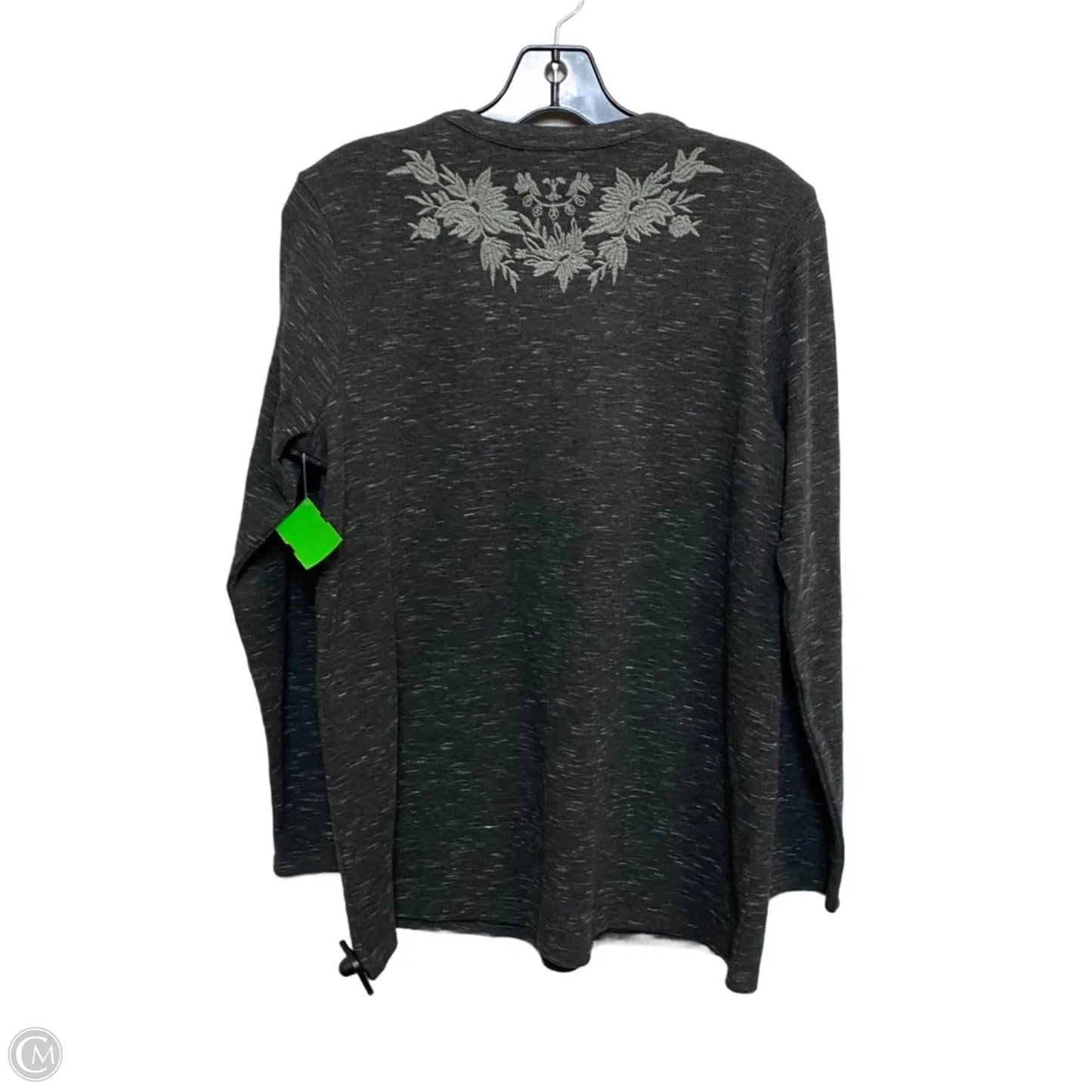 Top Long Sleeve By J. Jill In Grey, Size: Sp