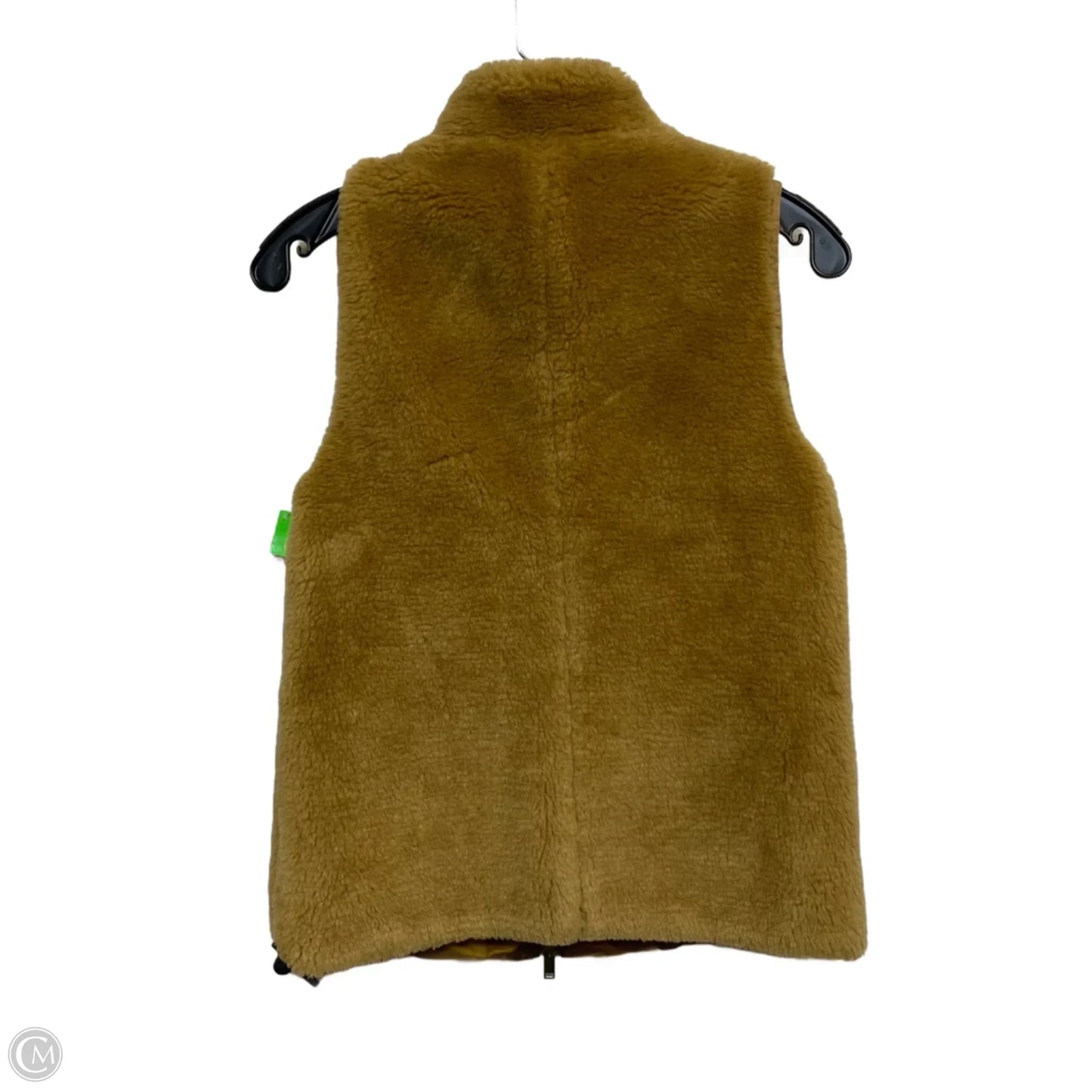 Vest Faux Fur & Sherpa By J. Crew In Brown, Size: Xxs