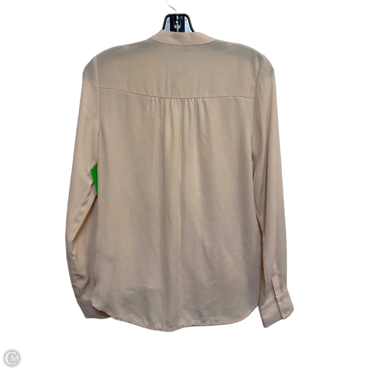 Blouse Long Sleeve By Limited In Pink, Size: S