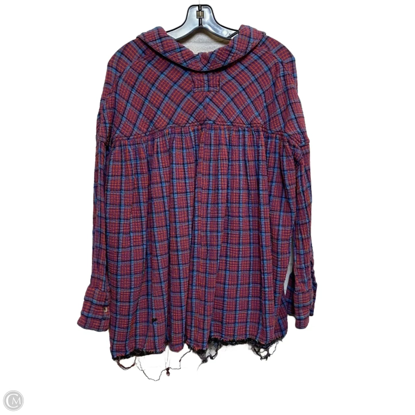 Top Long Sleeve By We The Free In Purple, Size: M