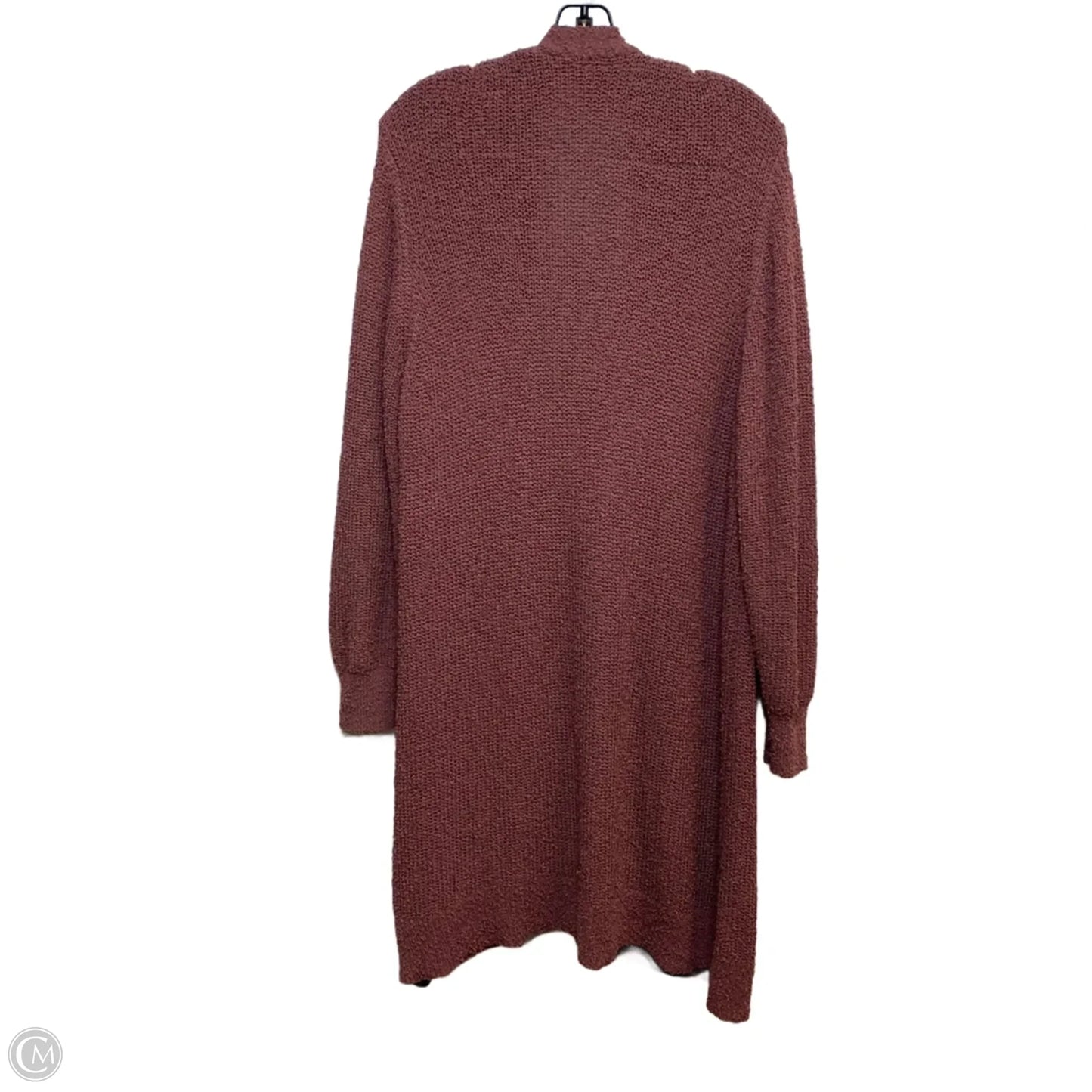 Cardigan By Bobeau In Pink, Size: 2x