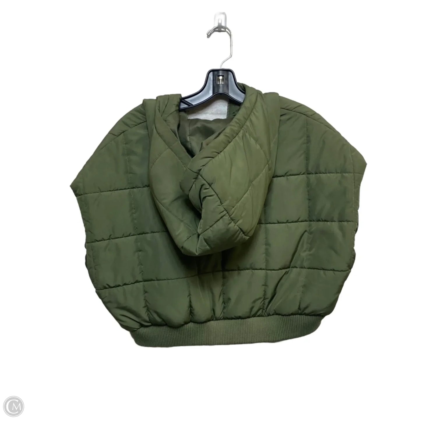 Vest Puffer & Quilted By Fashion Nova In Green, Size: L