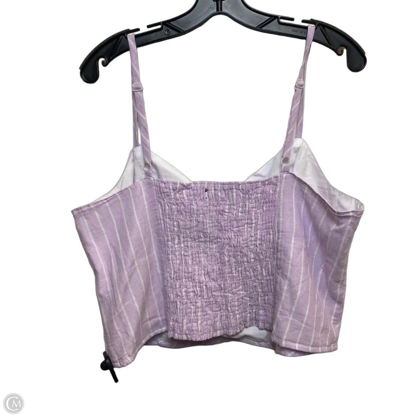 Top 2pc Long Sleeve By Lane Bryant In Purple, Size: 1x