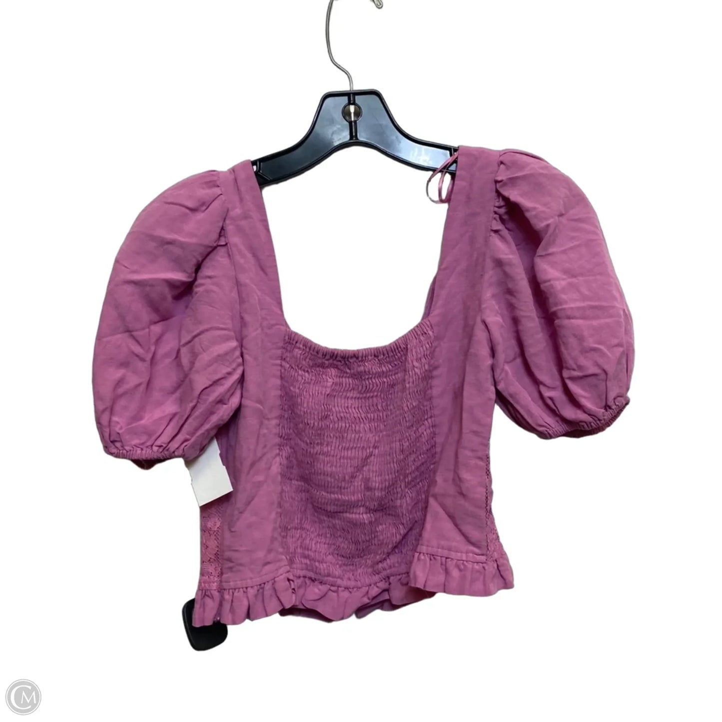 Top Short Sleeve By Astr In Pink, Size: Xs