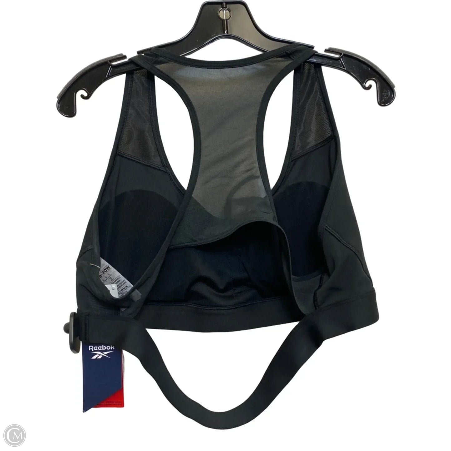 Athletic Bra By Reebok In Black, Size: 2x