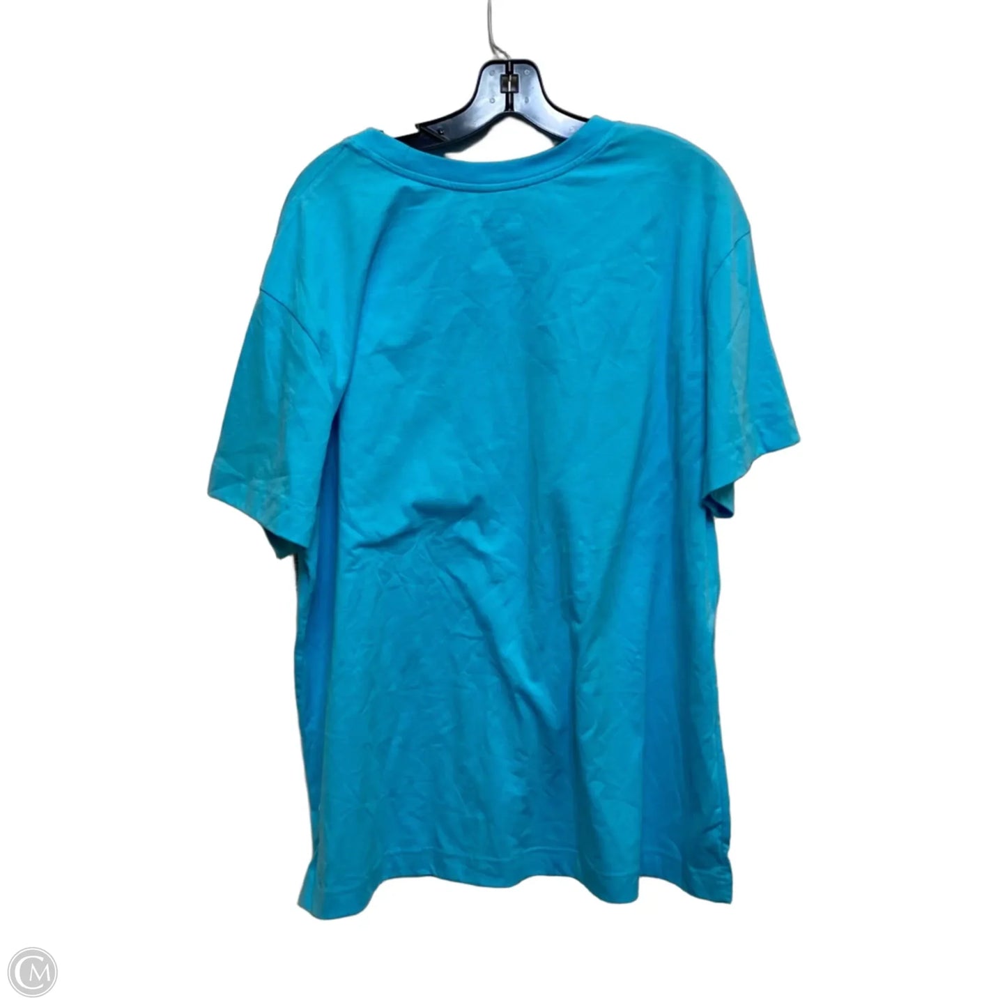 Top Short Sleeve By Target In Blue, Size: 1x