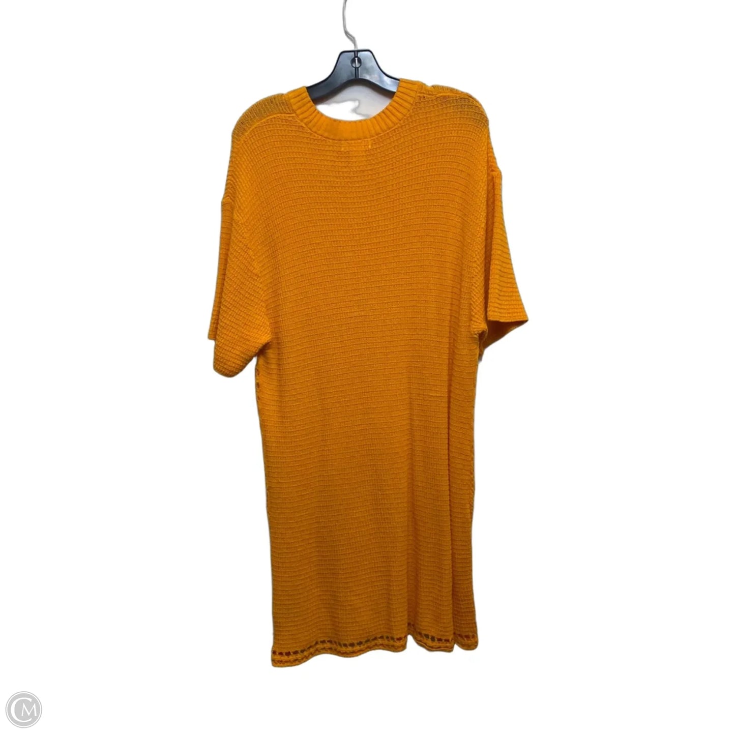 Dress Casual Short By H&m In Orange, Size: L