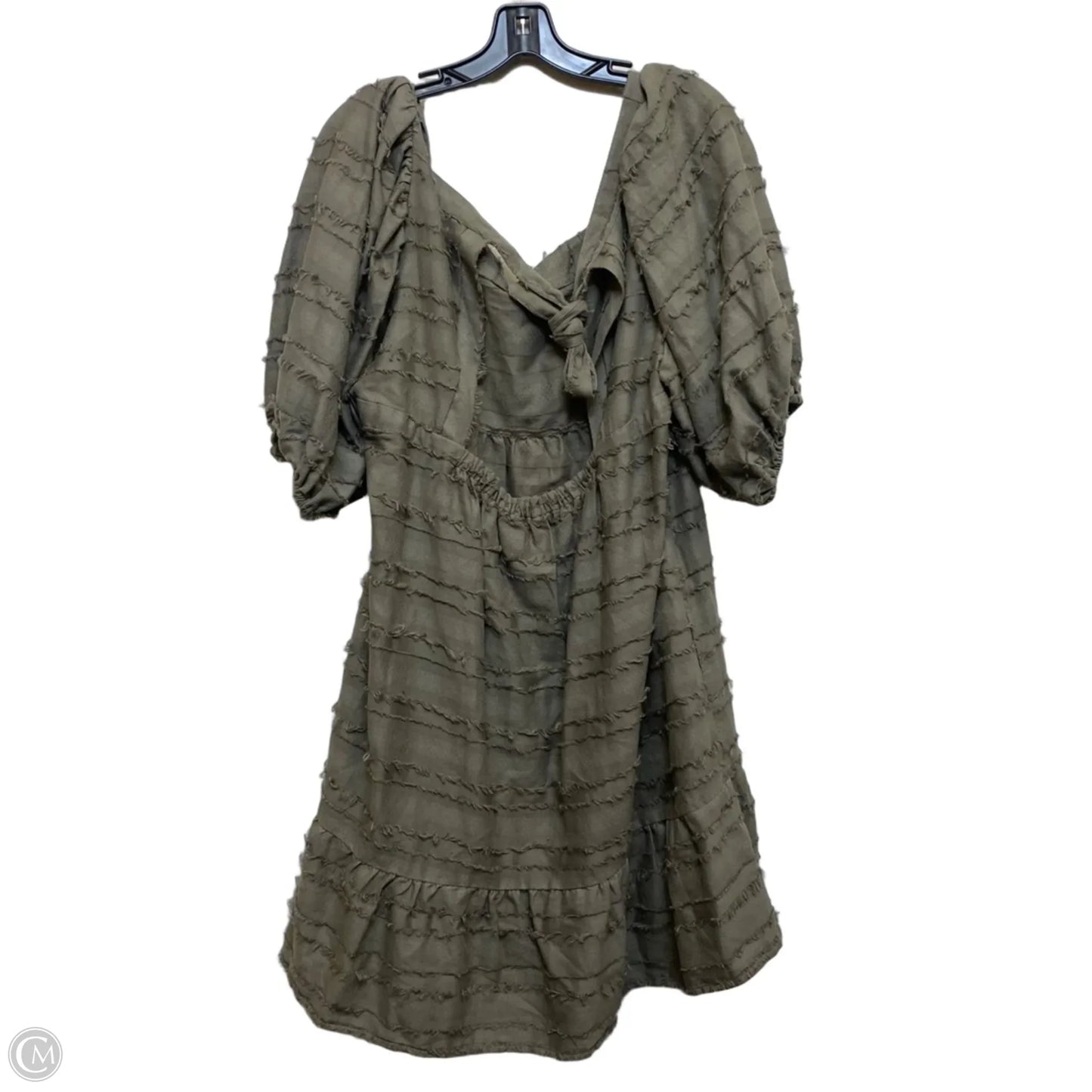 Dress Casual Short By Versona In Grey, Size: Xl