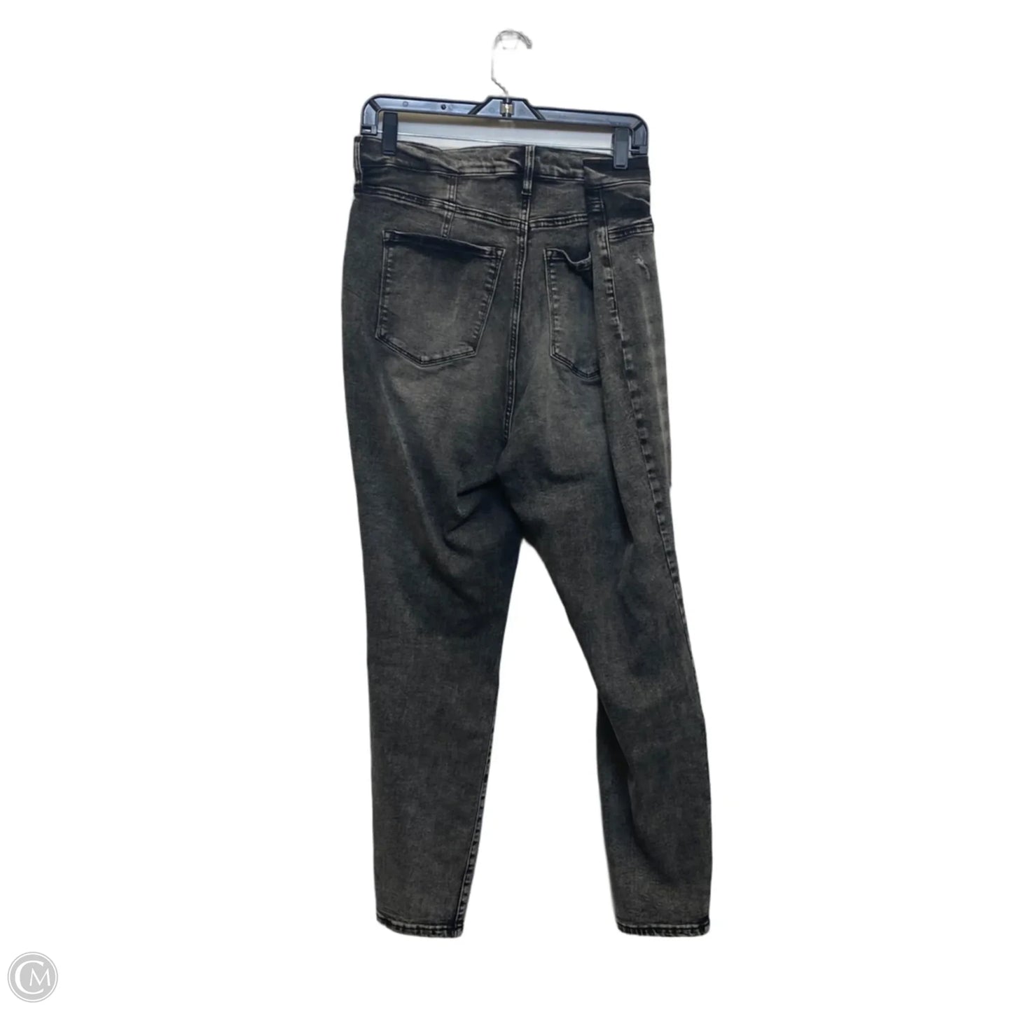 Jeans Skinny By Fashion Nova In Grey Denim, Size: 16
