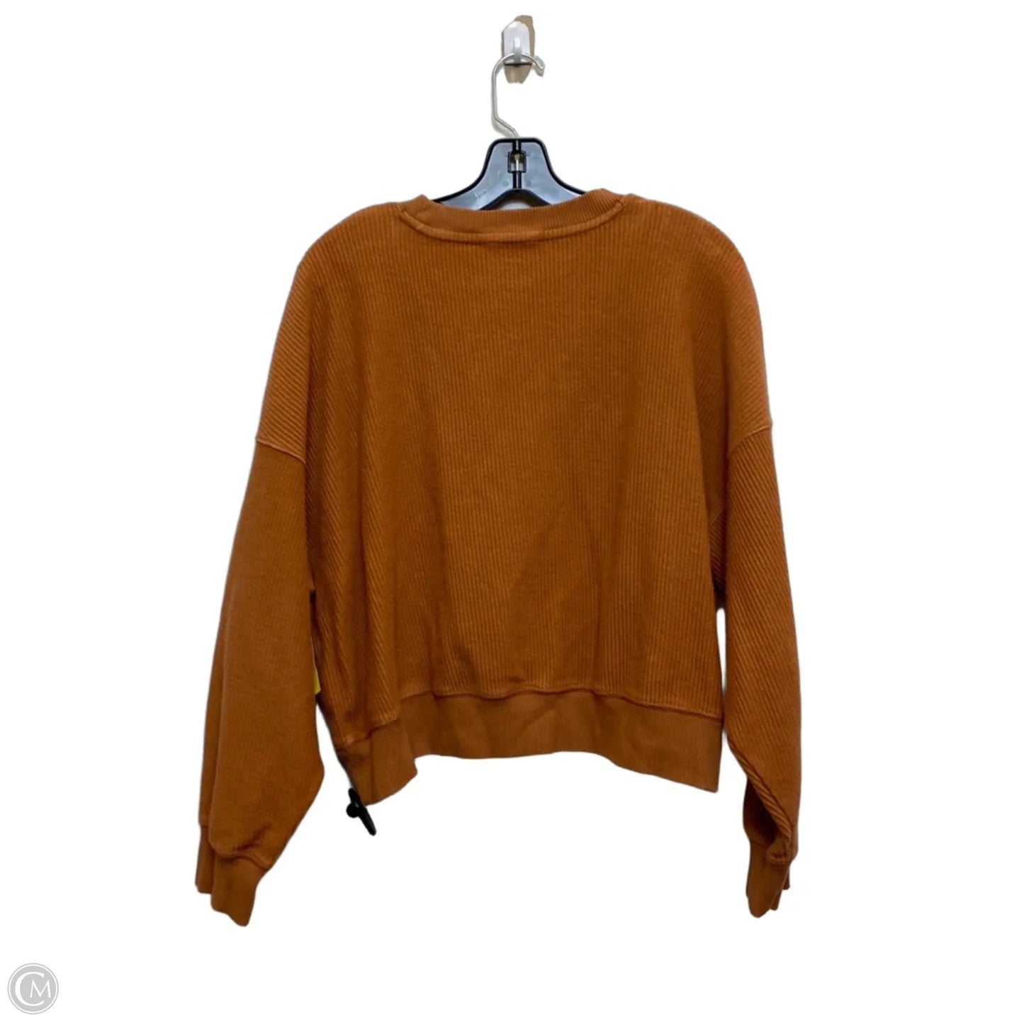 Top Long Sleeve By Aerie In Orange, Size: M